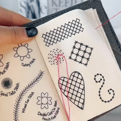 All-Scenario Embroidery Stitch Book Kit