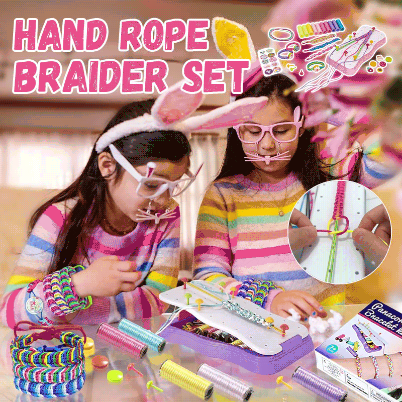 🔥🔥DIY Hand Rope Braider Set
