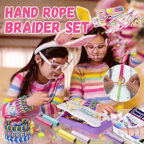 🔥🔥DIY Hand Rope Braider Set