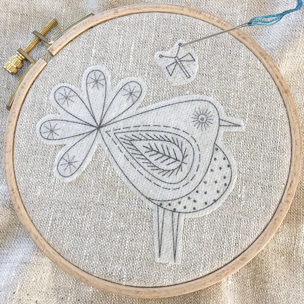 DIY Water Soluble Embroidery Transfers