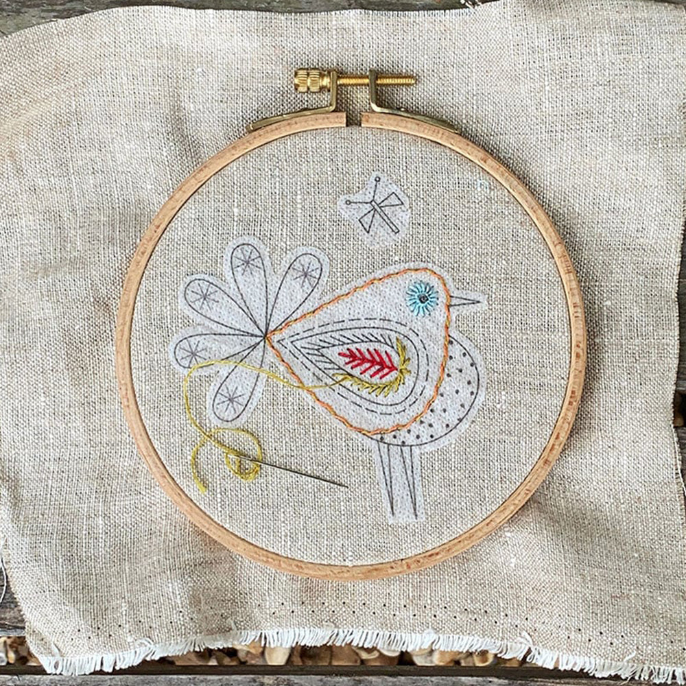 DIY Water Soluble Embroidery Transfers