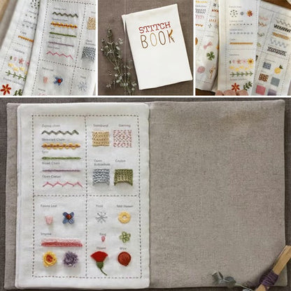 All-Scenario Embroidery Stitch Book Kit