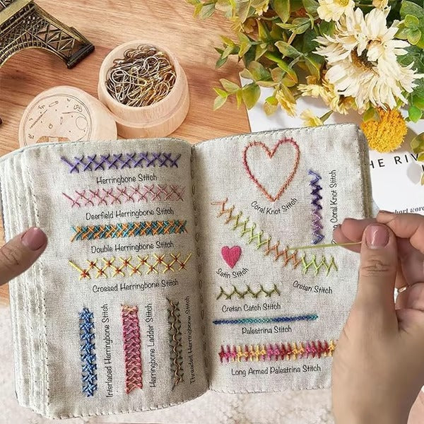 All-Scenario Embroidery Stitch Book Kit